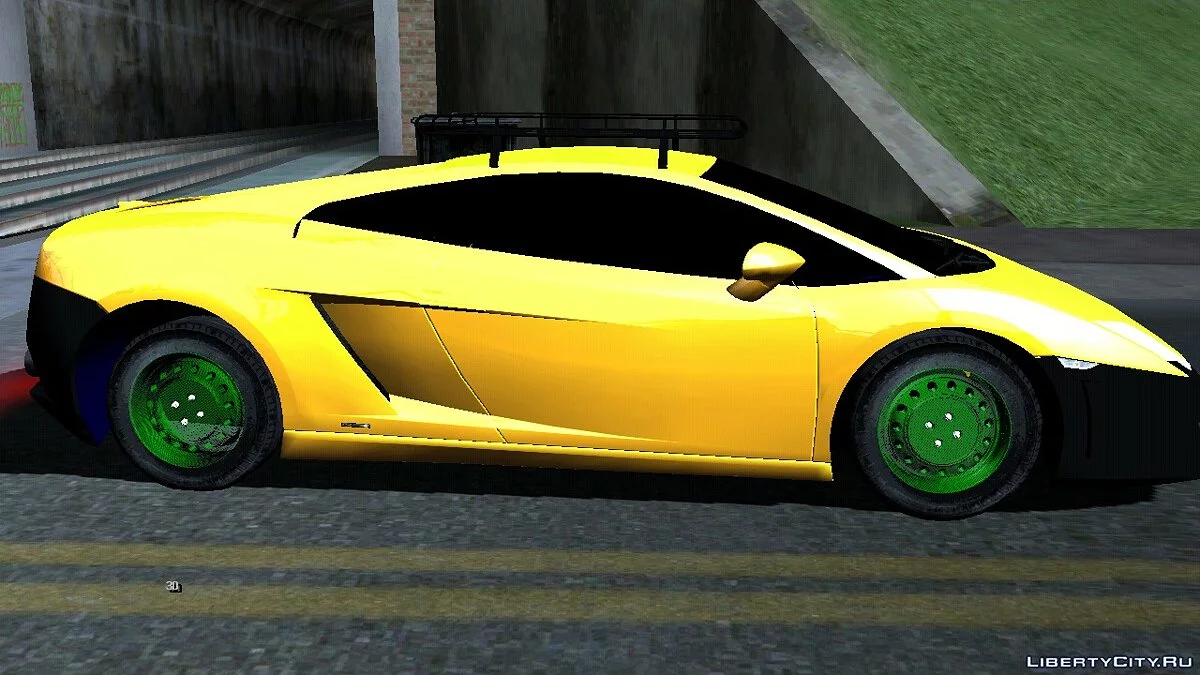 Lamborghini Gallardo [Cheap version] / GTA San Andreas (iOS, Android)