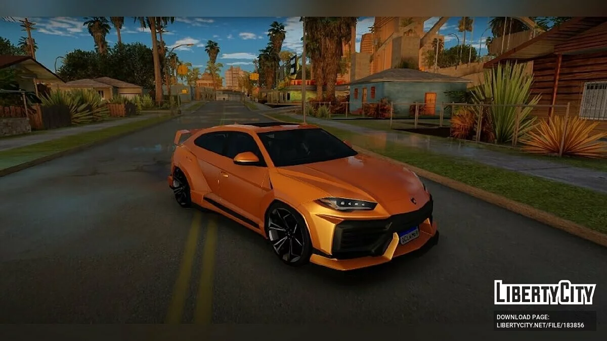 Lamborghini Urus Hycade (только DFF) / GTA San Andreas (iOS, Android)