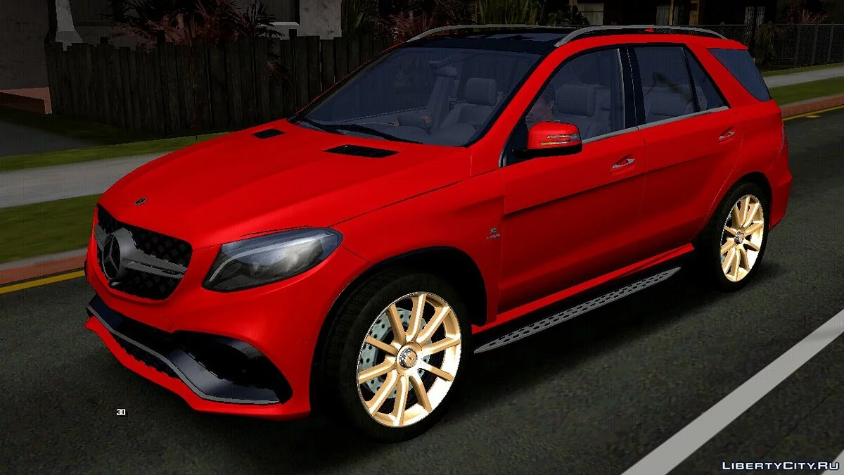 Mercedes-Benz GLE 63s AMG (только DFF) / GTA San Andreas (iOS, Android)