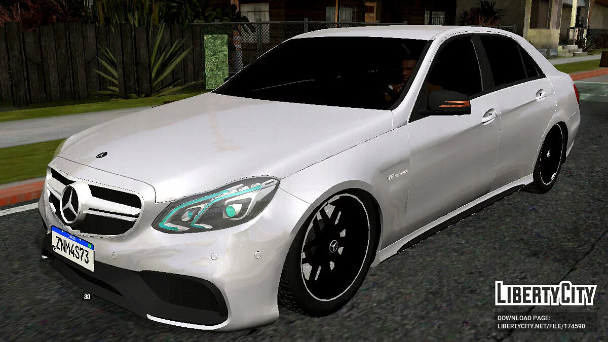 Mercedes-Benz E63 AMG / GTA San Andreas (iOS, Android)