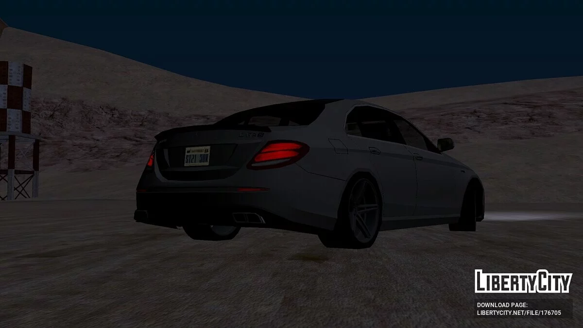 Mercedes W213 E63S AMG (SA Style) / GTA San Andreas (iOS, Android)