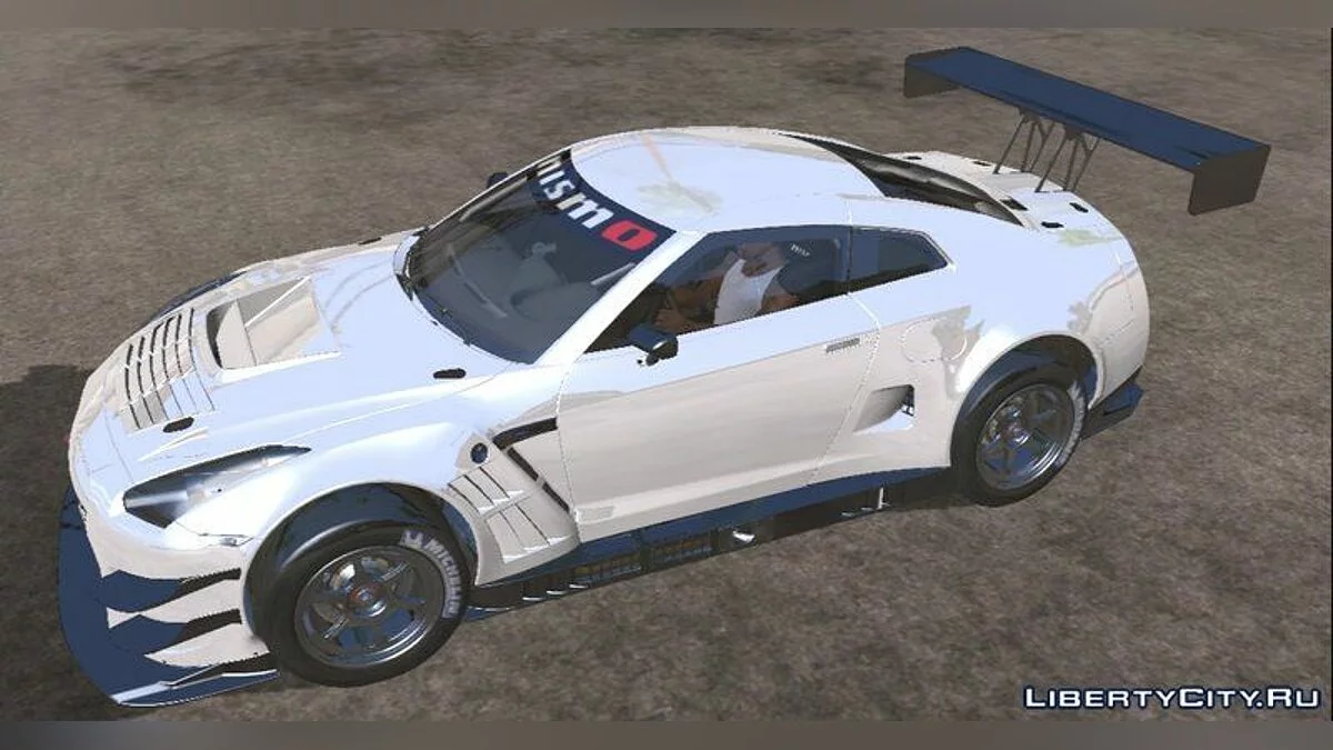 2014 Nissan GT-R R35 GT3 / GTA San Andreas (iOS, Android)