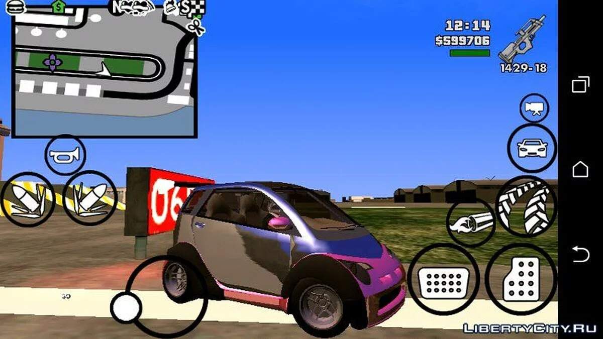 GTA 5 Benefactor Panto Custom (только DFF) / GTA San Andreas (iOS, Android)