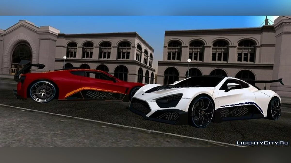 Zenvo TSR-S Chassis No.2 / GTA San Andreas (iOS, Android)