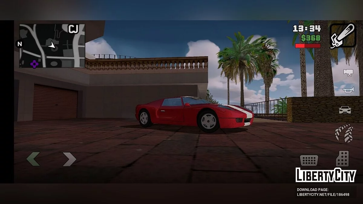 Детализированные колёса для машин нпс / GTA San Andreas (iOS, Android)