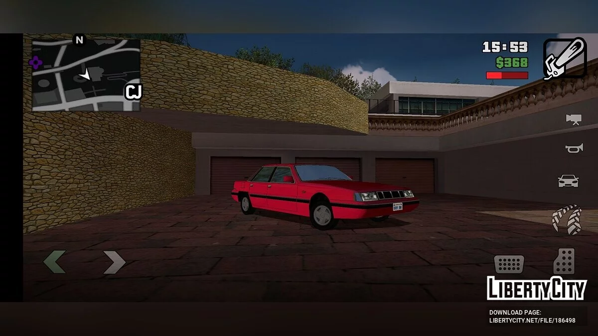 Детализированные колёса для машин нпс / GTA San Andreas (iOS, Android)