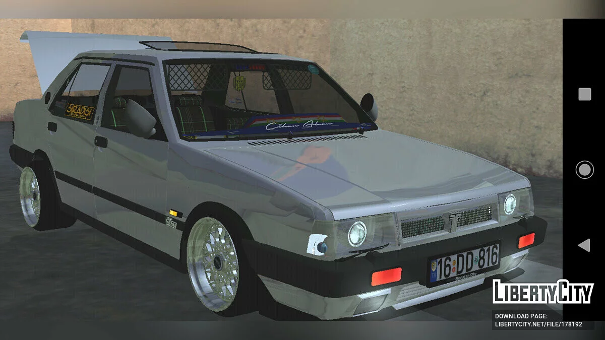 Tofaş Doğan SLX / GTA San Andreas (iOS, Android)