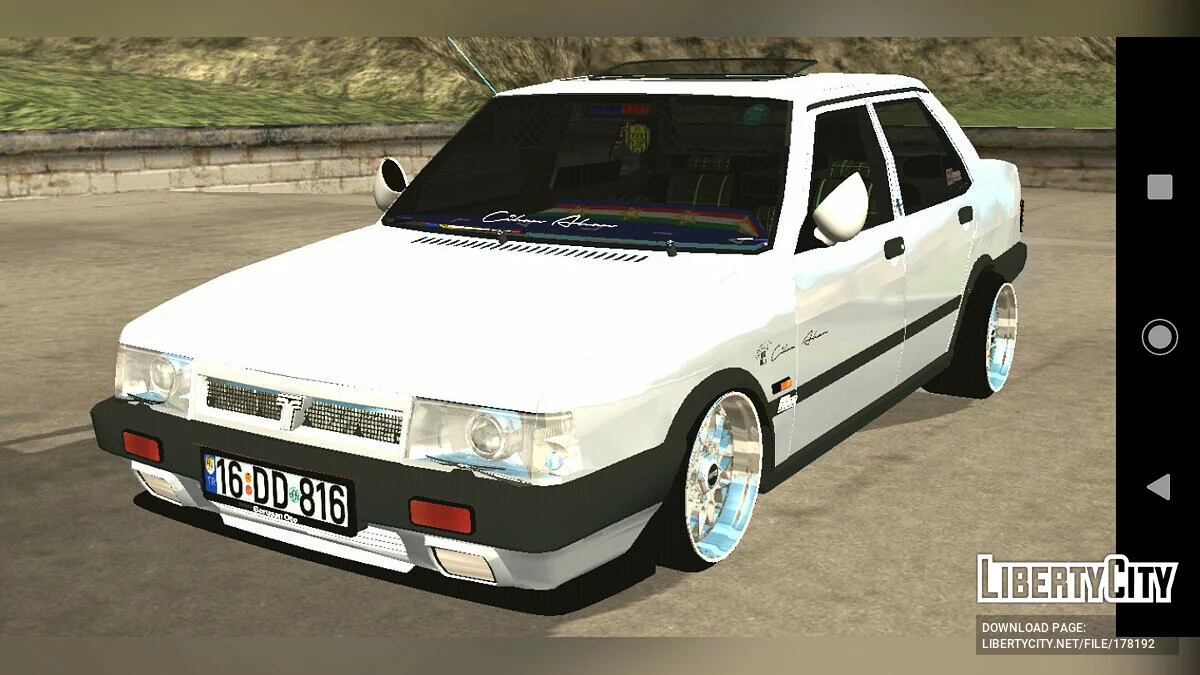 Tofaş Doğan SLX / GTA San Andreas (iOS, Android)
