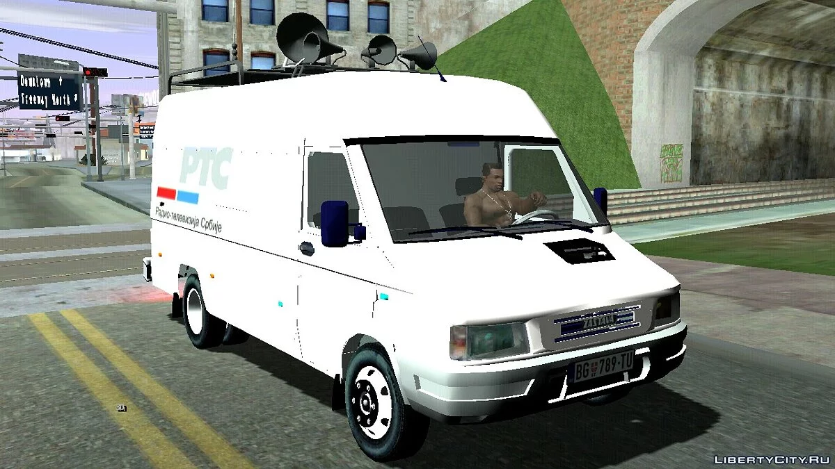 Zastava Daily RTS Newsvan / GTA San Andreas (iOS, Android)