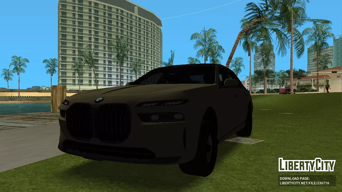 BMW 7 Series (G70) 760i xDrive / GTA Vice City