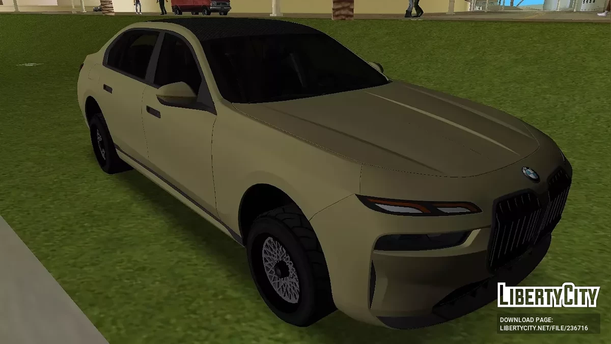 BMW 7 Series (G70) 760i xDrive / GTA Vice City