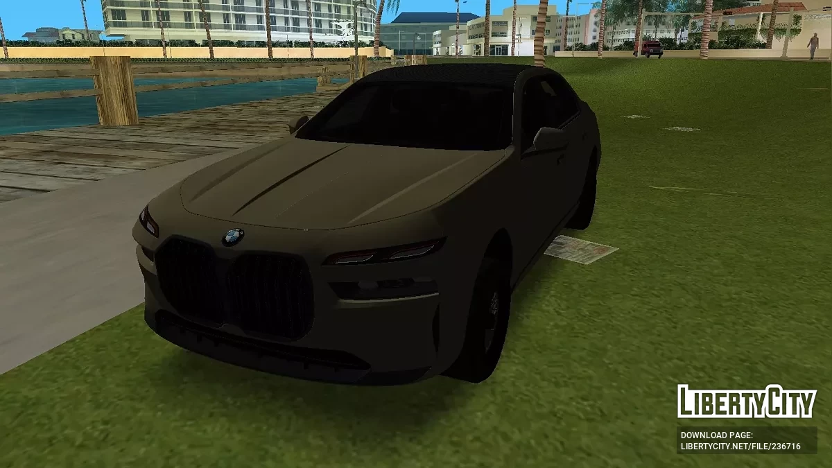 BMW 7 Series (G70) 760i xDrive / GTA Vice City