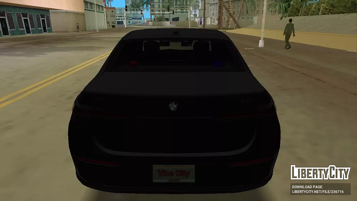 BMW 7 Series (G70) 760i xDrive / GTA Vice City