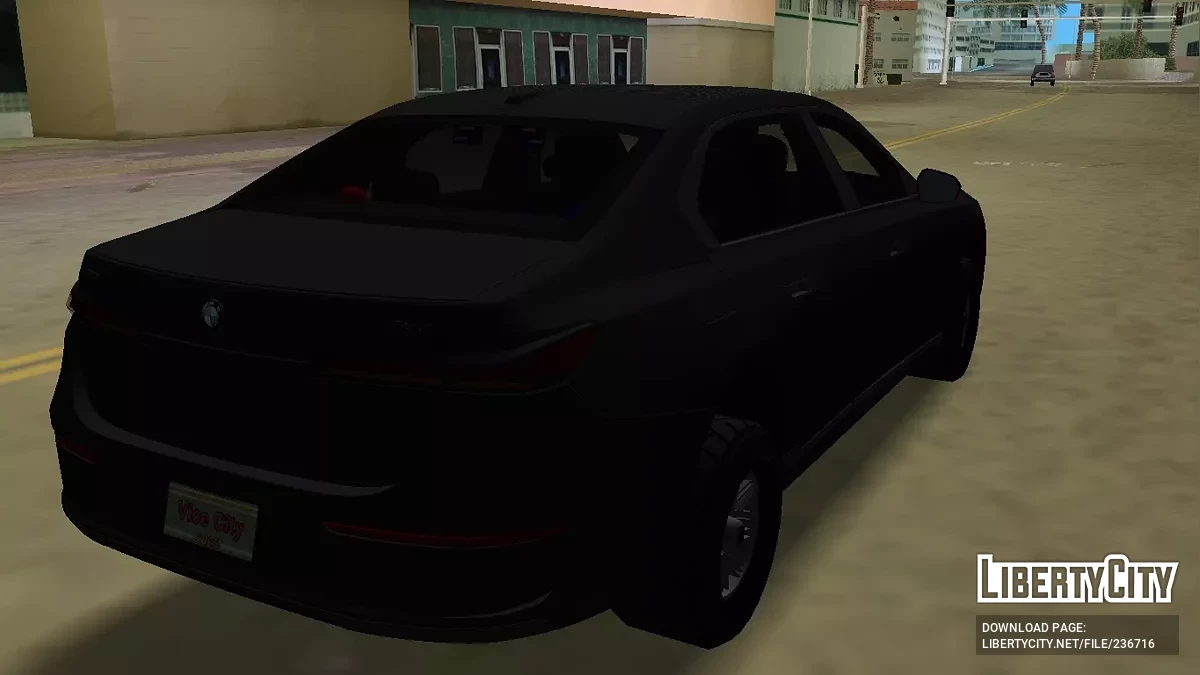 BMW 7 Series (G70) 760i xDrive / GTA Vice City