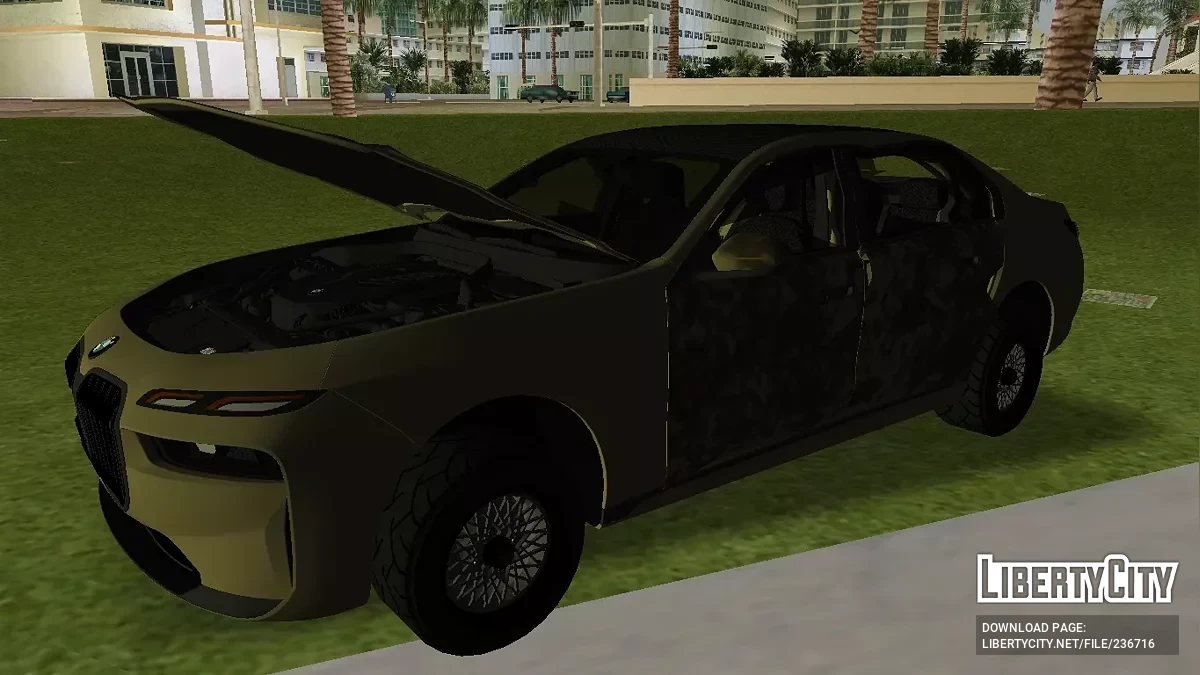 BMW 7 Series (G70) 760i xDrive / GTA Vice City
