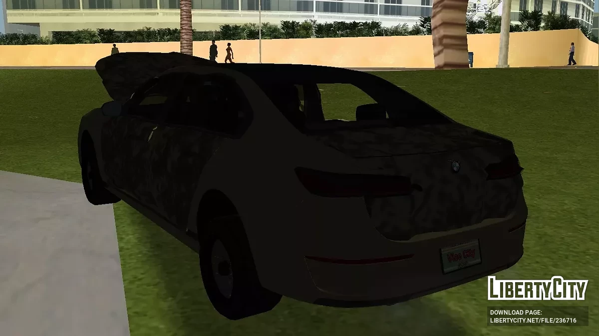 BMW 7 Series (G70) 760i xDrive / GTA Vice City
