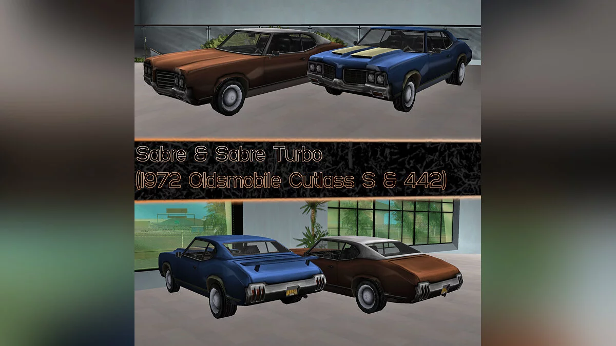 GTA VC Reimagined Vehicle Pack Ep.2: 2-Doors & Coupes (+EP1 HOTFIX) / GTA Vice City