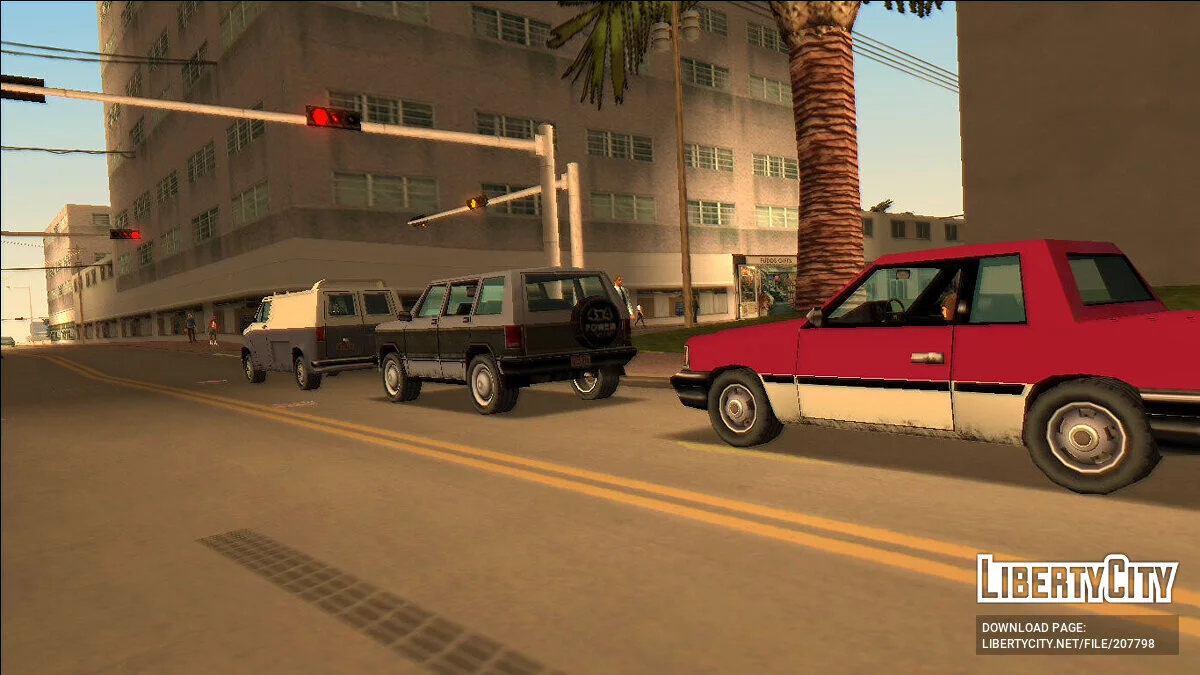 VCS car pack (дверные зазоры) / GTA Vice City