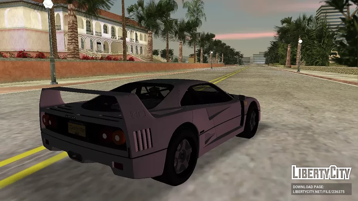 Ferrari F40 / GTA Vice City
