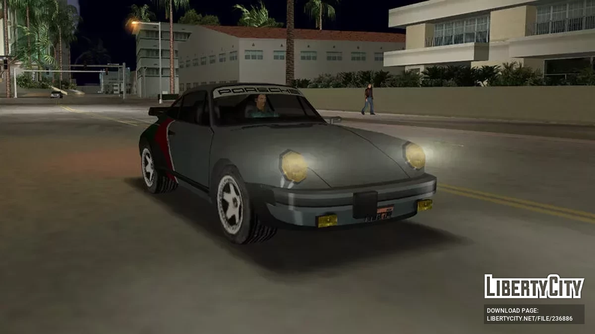 Porsche 911 Samurai Cyberpunk 2077 / GTA Vice City