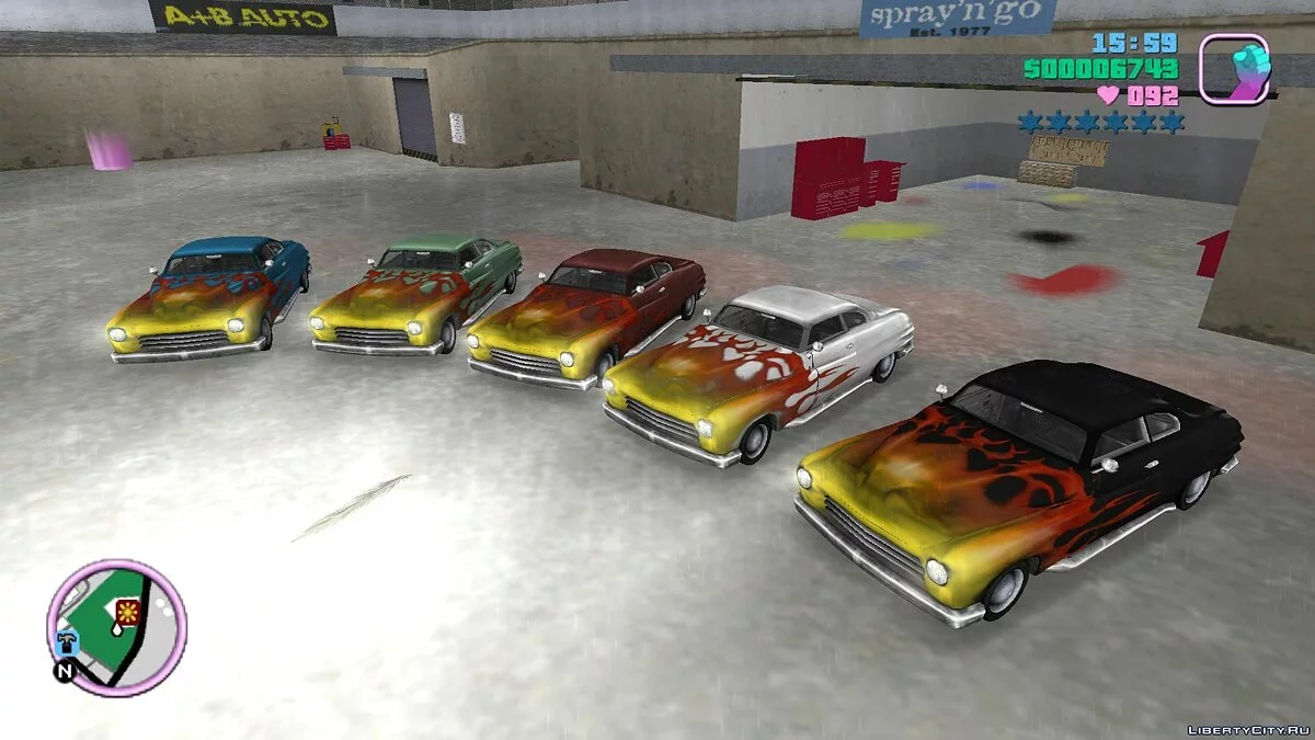 Перекрашиваемый Cuban Hermes / GTA Vice City