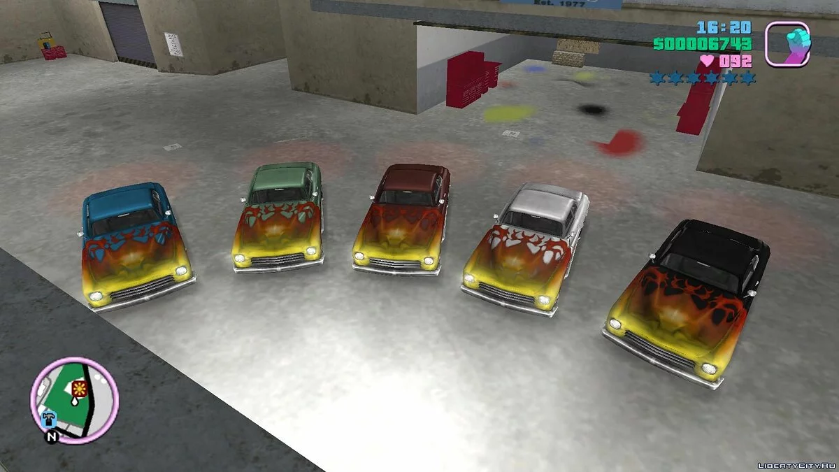 Перекрашиваемый Cuban Hermes / GTA Vice City