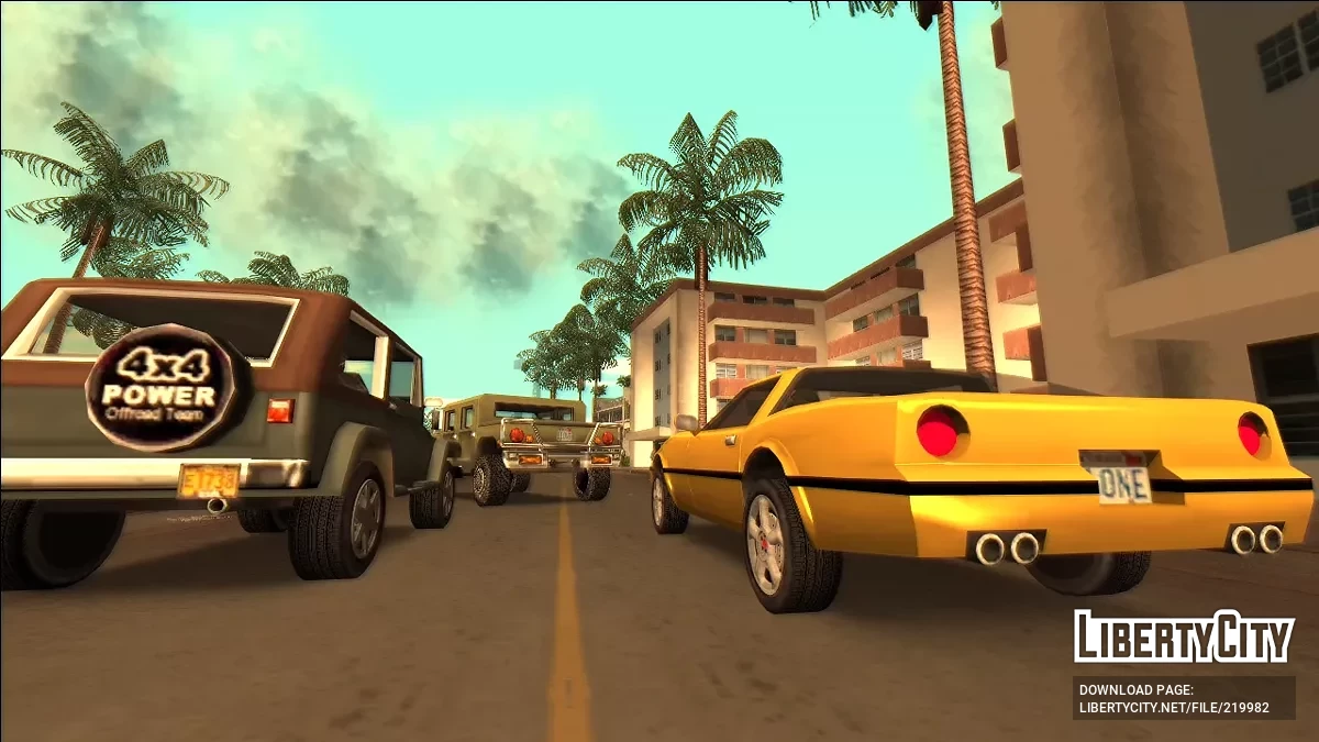 Переработанные и улучшенные автомобили / GTA Vice City