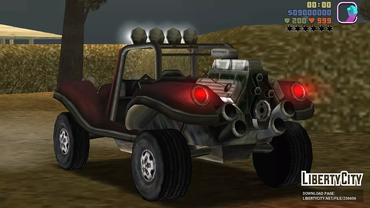 BF Injection с рабочими фарами / GTA Vice City