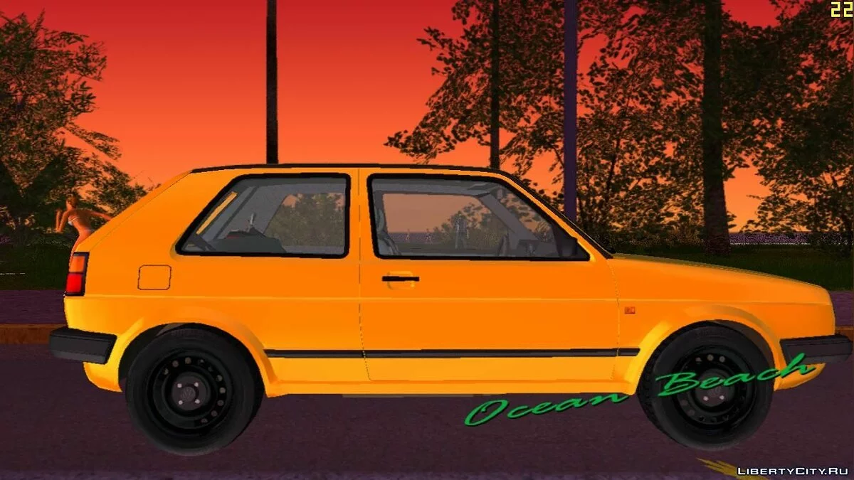Volkswagen Golf II 1991 / GTA Vice City
