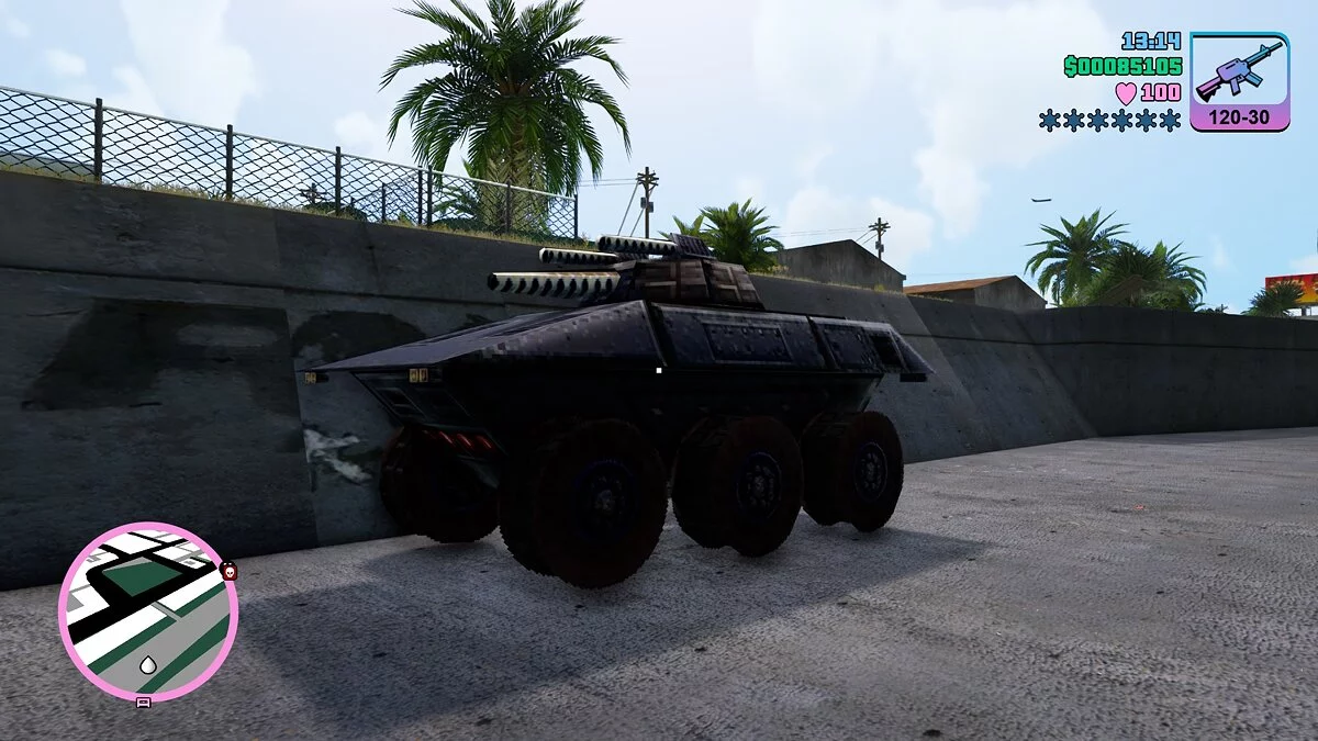 Машины из Twisted Metal / GTA Vice City: The Definitive Edition