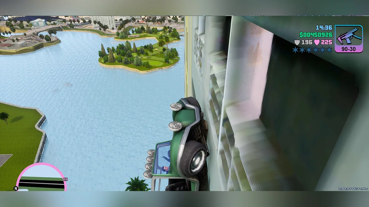 Езда по стенам / GTA Vice City: The Definitive Edition