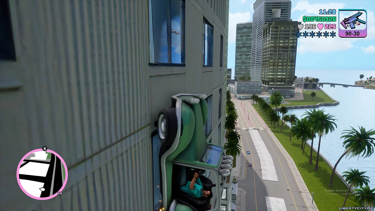 Езда по стенам / GTA Vice City: The Definitive Edition