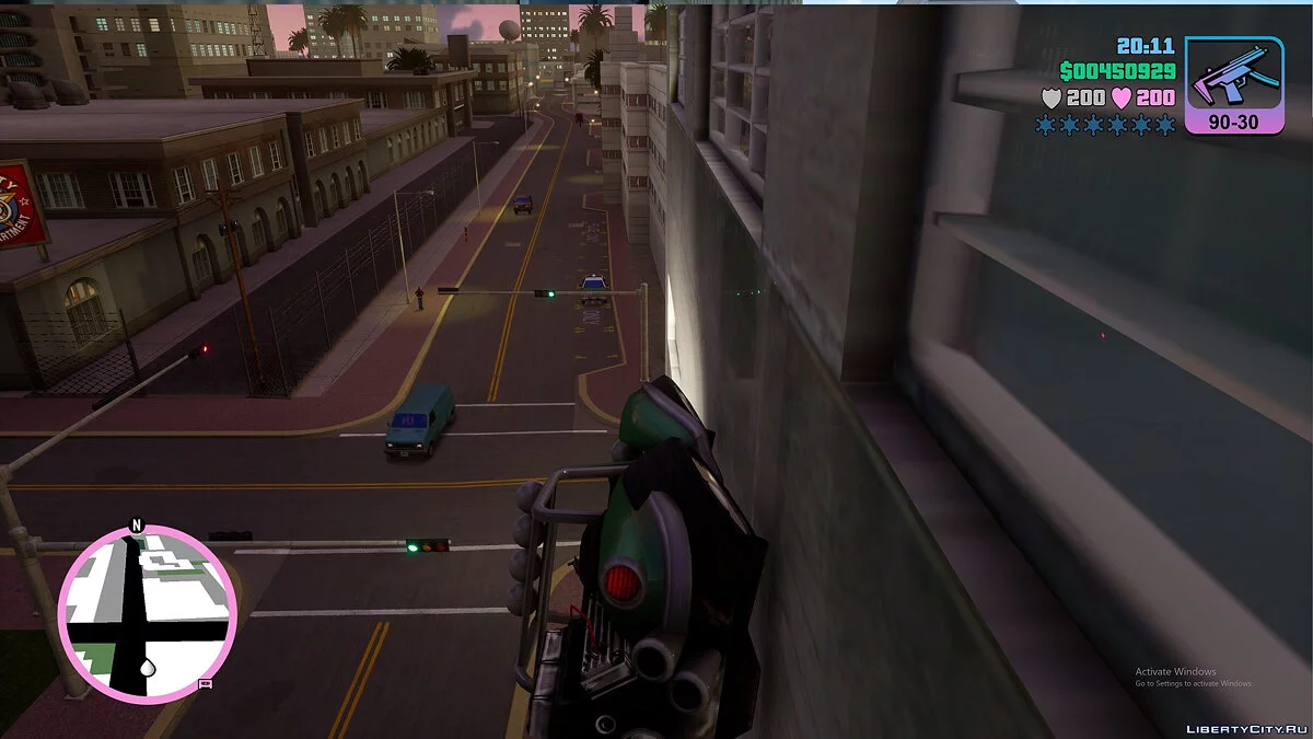 Езда по стенам / GTA Vice City: The Definitive Edition