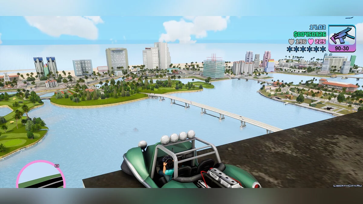 Езда по стенам / GTA Vice City: The Definitive Edition