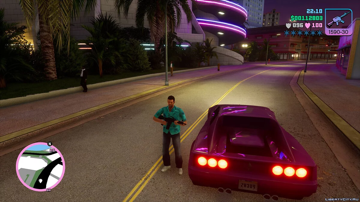 Новые цвета машин / GTA Vice City: The Definitive Edition