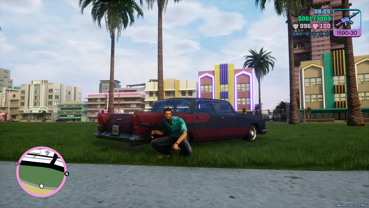 Новые цвета машин / GTA Vice City: The Definitive Edition