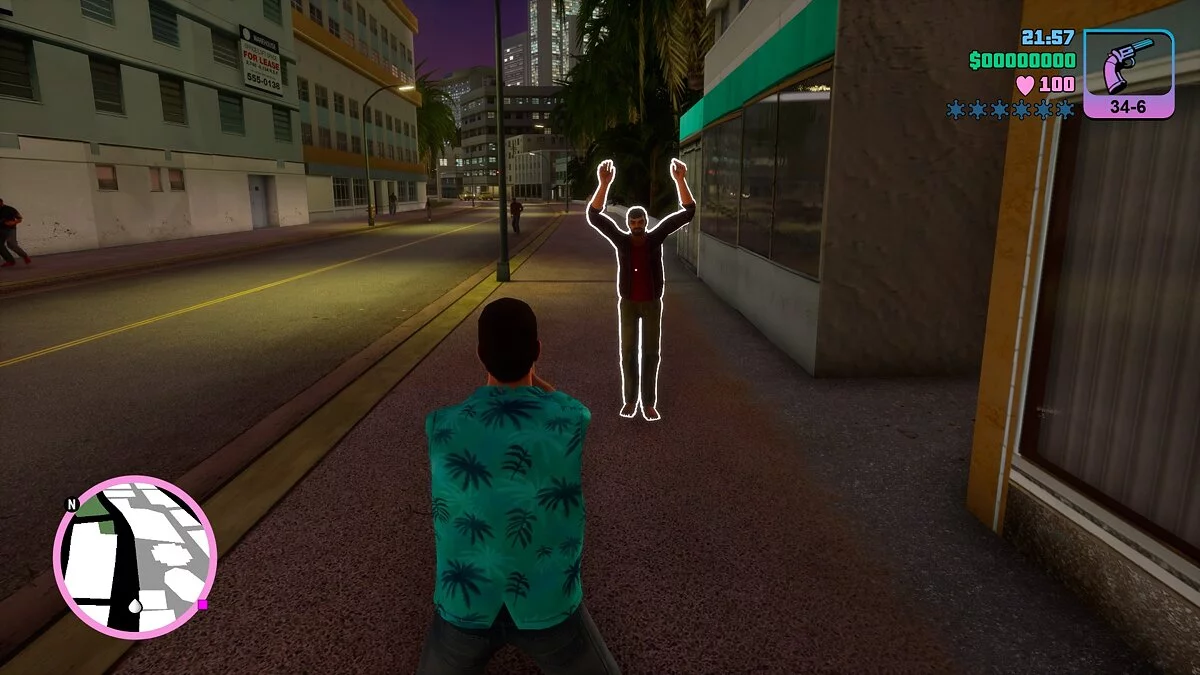 Точка вместо прицела / GTA Vice City: The Definitive Edition