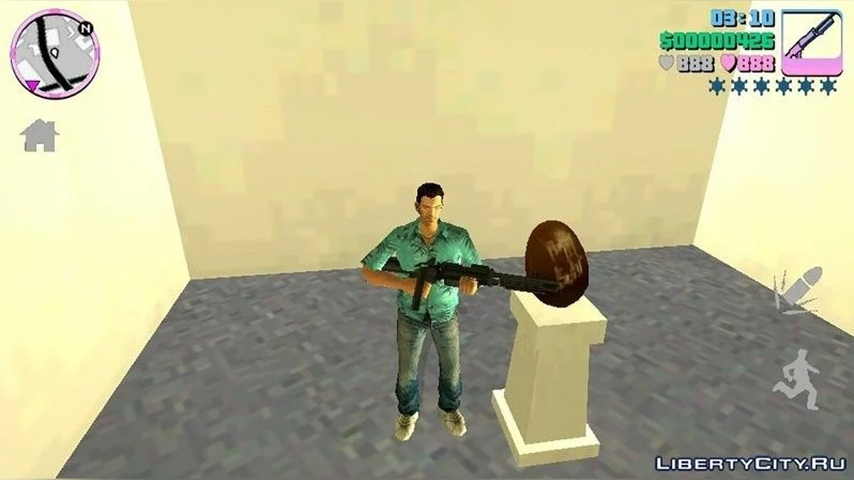 Безрамные кнопки / GTA Vice City (iOS, Android)