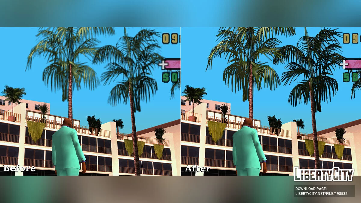 Улучшенный HD-интерфейс GTA Vice City Stories (для PPSSPP) / GTA Vice City Stories