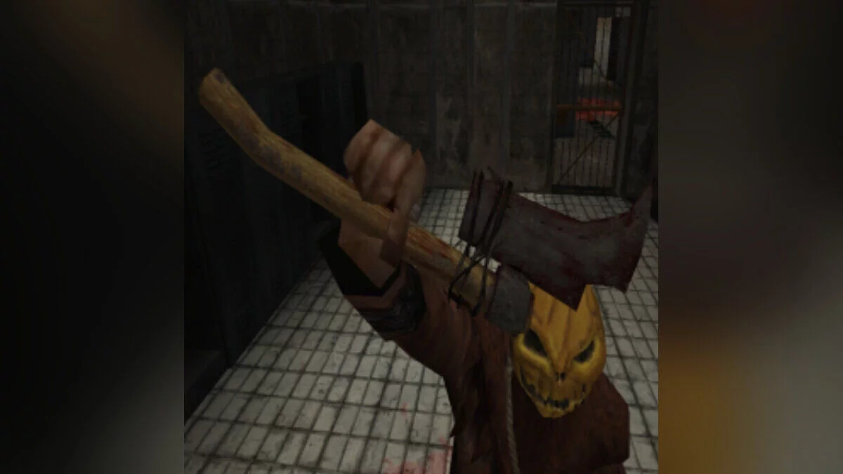 Scarecrow's home-made axe / Manhunt