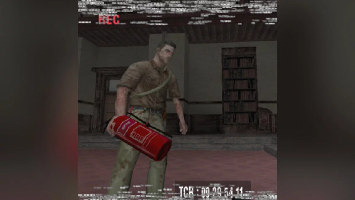Fire Extinguisher (Over Spiked Bat) / Manhunt