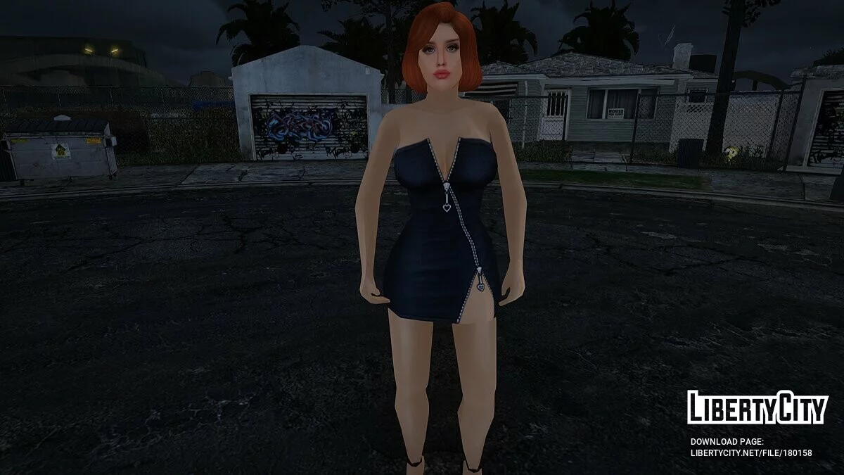 Девушка в вечернем наряде / GTA San Andreas