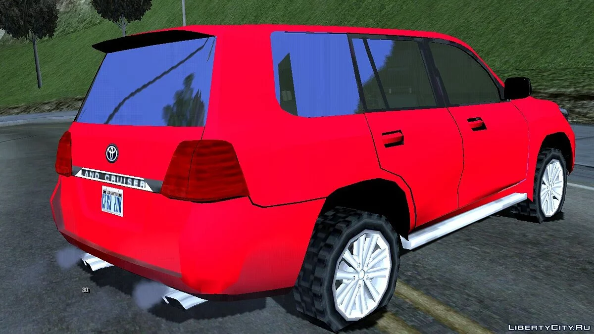 Toyota Land Cruiser 2011 Lowpoly / GTA San Andreas (iOS, Android)