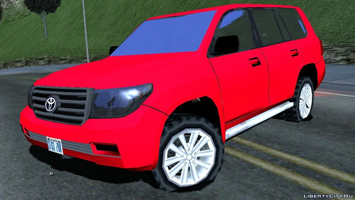 Toyota Land Cruiser 2011 Lowpoly / GTA San Andreas (iOS, Android)