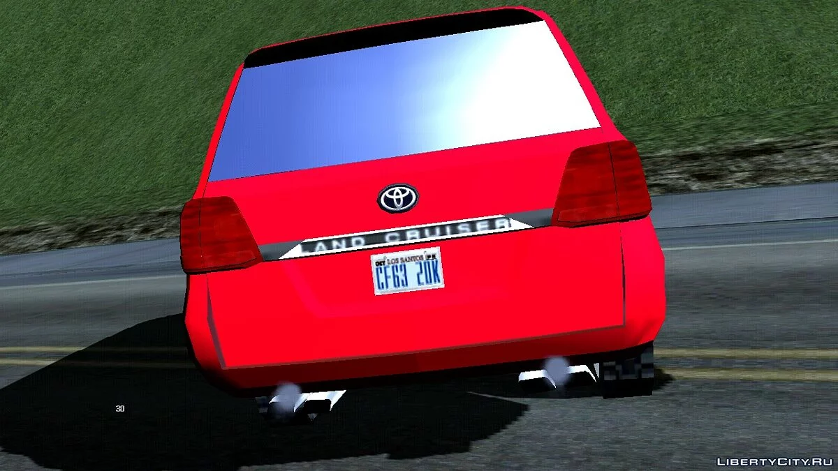 Toyota Land Cruiser 2011 Lowpoly / GTA San Andreas (iOS, Android)