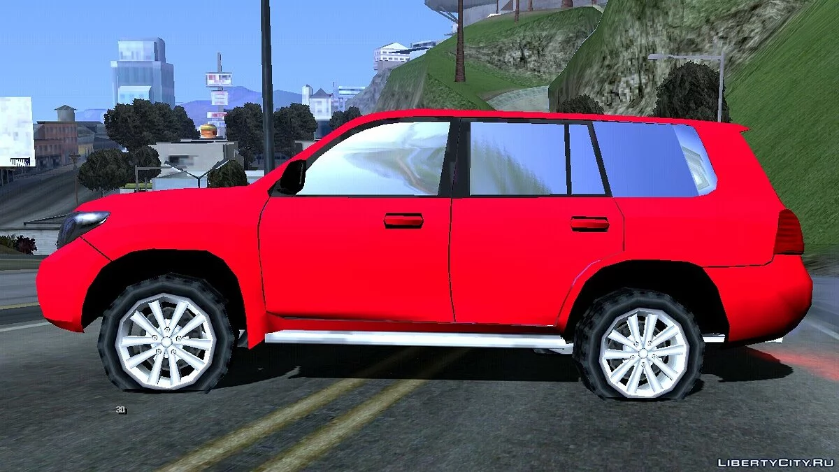 Toyota Land Cruiser 2011 Lowpoly / GTA San Andreas (iOS, Android)