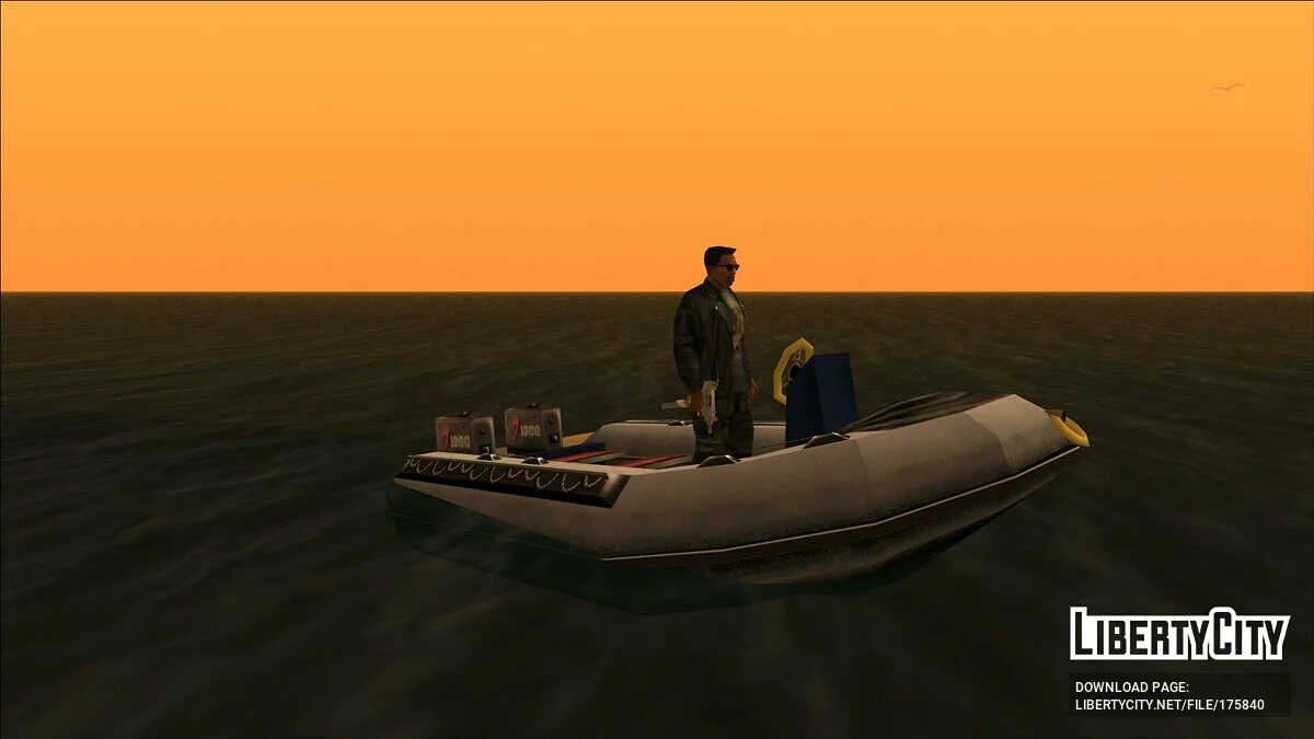 Vice City Dinghy (FROM GTA UNDERGROUND) / GTA San Andreas