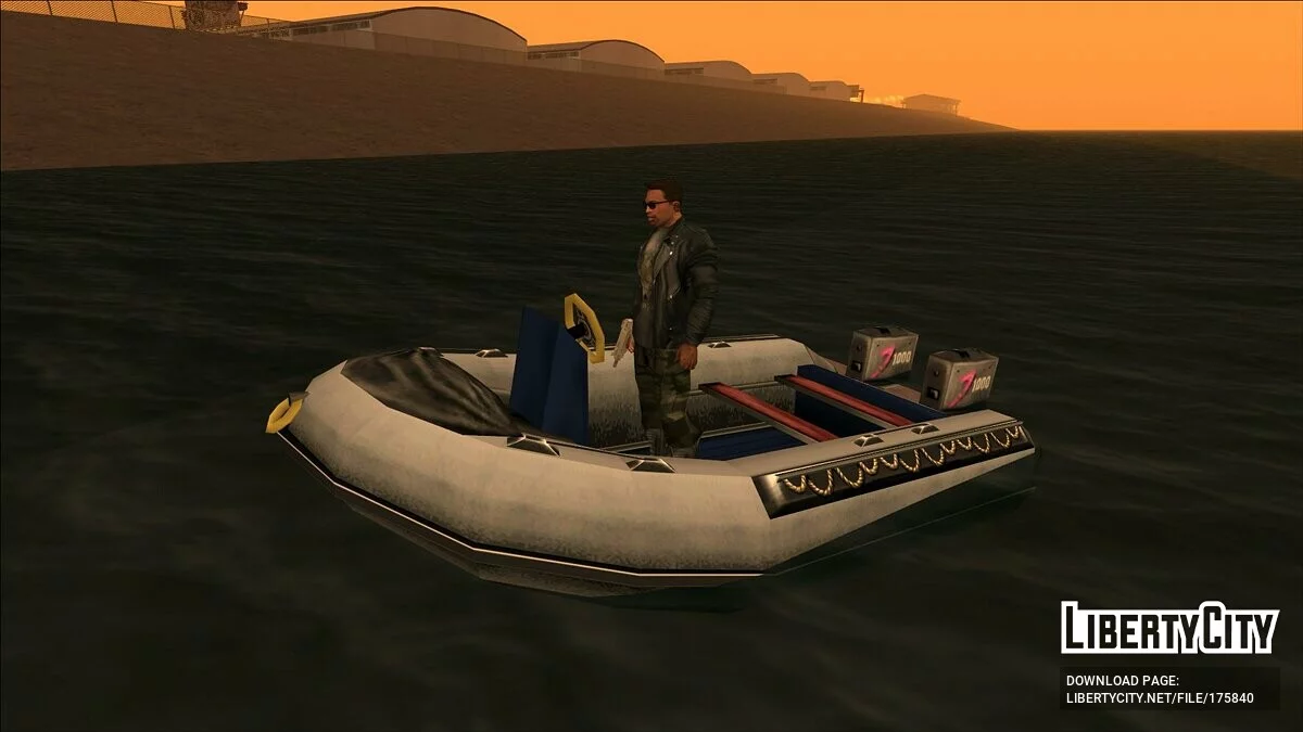 Vice City Dinghy (FROM GTA UNDERGROUND) / GTA San Andreas