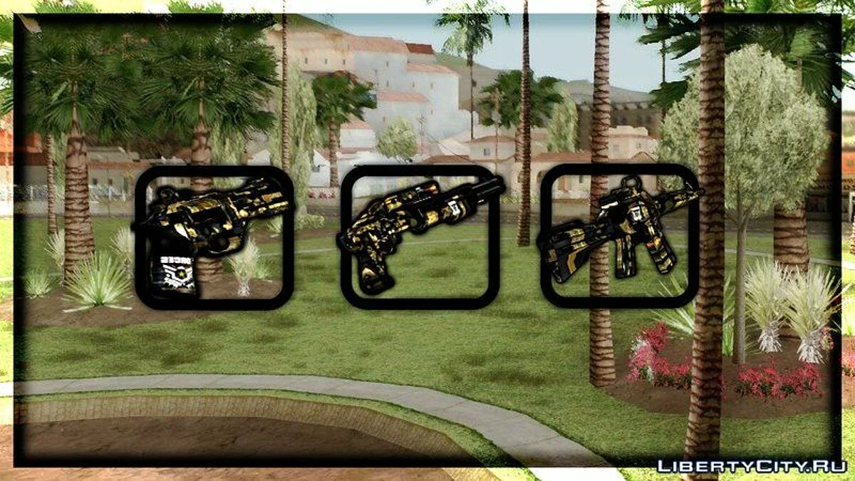 Новое оружие FAF3 / GTA San Andreas