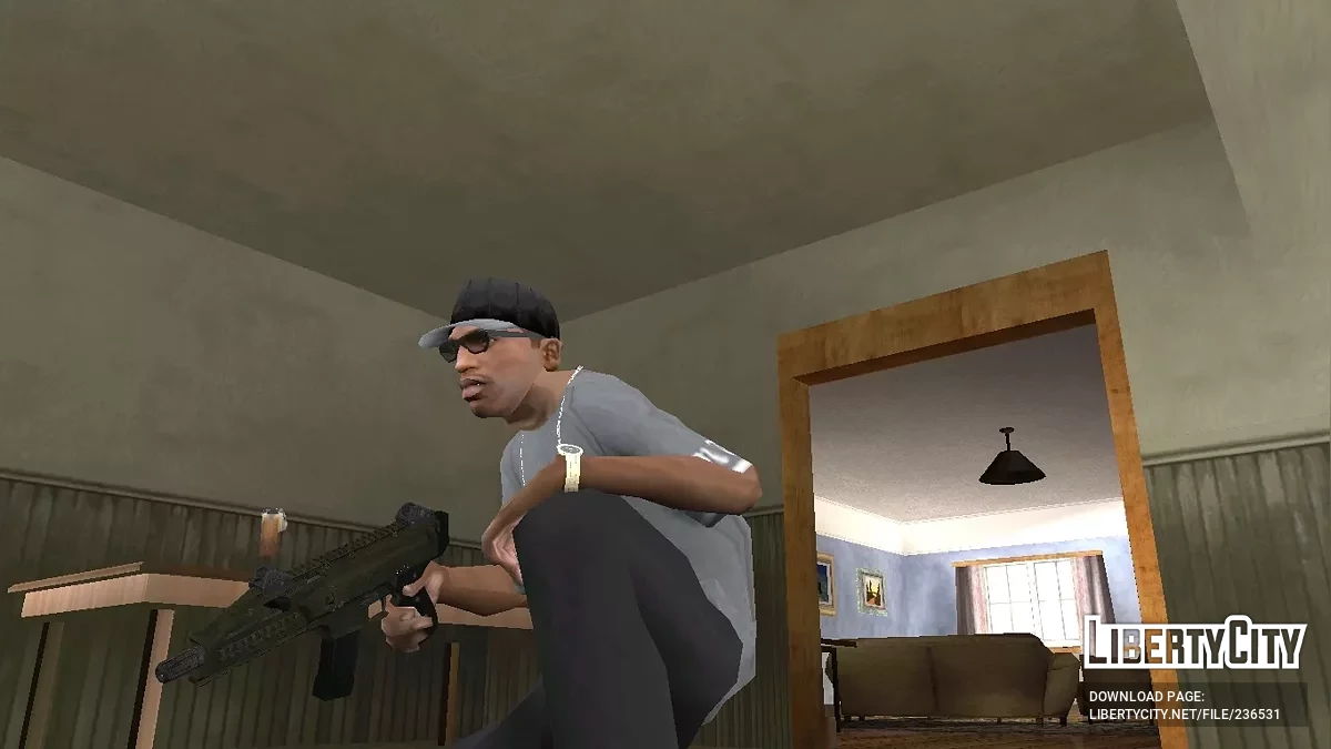 CZ Scorpion Evo 3A1 / GTA San Andreas